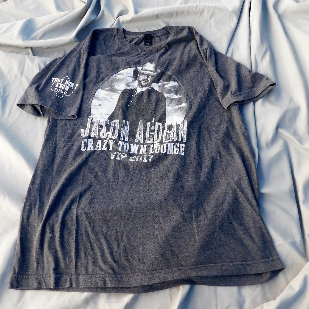 Jason Aldean They Don't Know Tour, Large, Black , 2017